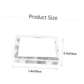 TEHAUX 47pcs R Shaped Stainless Steel Hose Clamp Kit with Rubber Lining for Pipe Automotive and Use Durable Flexible and Reliable Cable Management