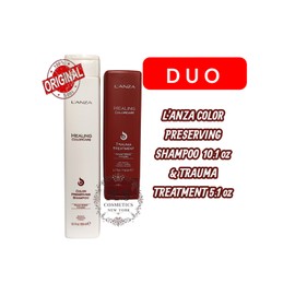 L’ANZA Lanza Healing Color Care Shampoo 10.1 oz & Trauma Treatment 5.1 oz