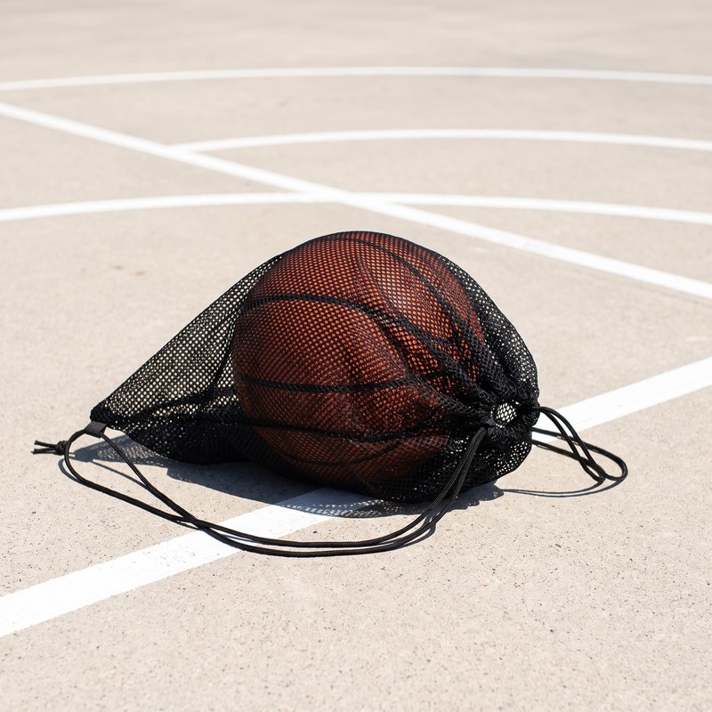 Rovelin 2Pcs Drawstring Bag for Sports Ball Net Bag Football