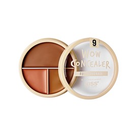 KISS NEW YORK Professional WOW Concealer, Lightweight & Long Lasting, 2 Concealer & 1 Corrector from Tattoo, Scar to Dark Circle Cover, High Coverage for Full Body & Face Makeup