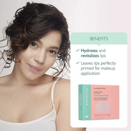 Patchology Patchology FlashPatch Hydrating Lip Mask Gels with Hyaluronic Acid, Green Tea & Peptides C Ultra Moisturizing Lip Treatment & Lip Patches for Dry Lips C Hydration & Repair C Day & Night Use (5 Count)