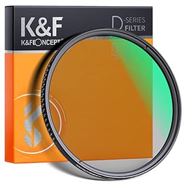 52mm Circular Polarizers Filter, K&F Concept Waterproof Circular Polarizing Filter with 24 Multi-Layer Coatings CPL Filter for 52mm Camera Lens