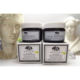 Origins Clear X2 Improvement Charcoal Honey Mask To Purify And Nourish 1fl.oz.