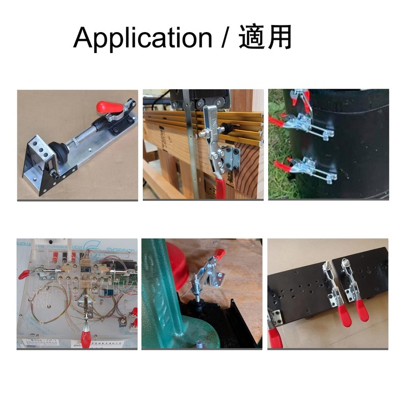 Ohamtes 2PCS Carbon Steel Style 431, 350KG 770lbs Clamp Force,