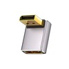 Duttek Displayport 1.4 Extension Adapter L Shape, 8K Displayport 1.4