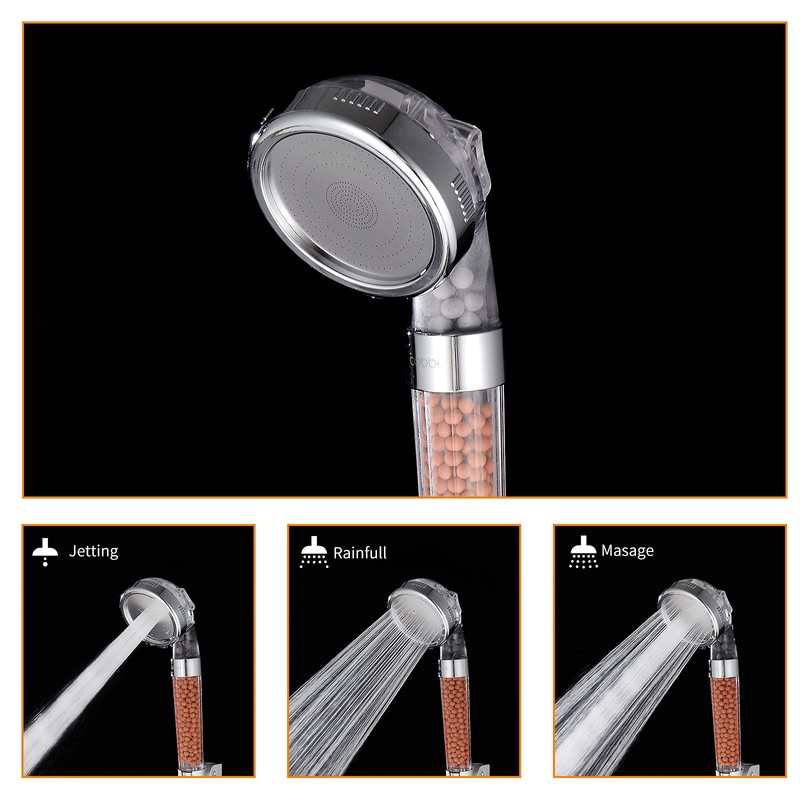 Cobbe Shower Heads, High Pressure Filtration Hand Shower, Water-Saving Shower