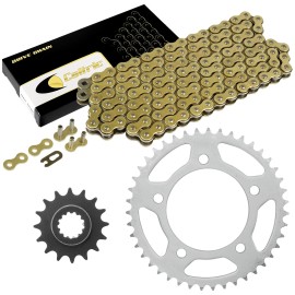 Caltric Drive Chain & Sprockets Kit for Honda CBR900RR 1996 1997 1998 1999