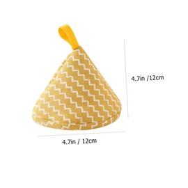 ULTECHNOVO Set of 4 Pot Lid Gloves Heat-Resistant Kitchen Oven Mitts Anti-Scald Pot Handle Covers