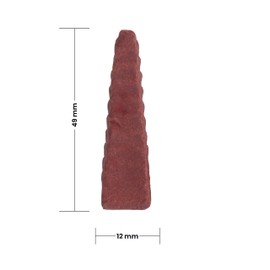 Aakriti Gallery - Conos de cascada de incienso natural, forma única para incienso de reflujo para oración, meditación, relajación (25 piezas) (pirámide escalonada, rosa)