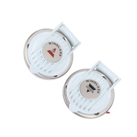 Anchor Winch Footswitch, 2 Pack Anchor Winch Footswitches Up Down White Hands Free Universal for Marine Boat Marine Anchor DC 12V/24V