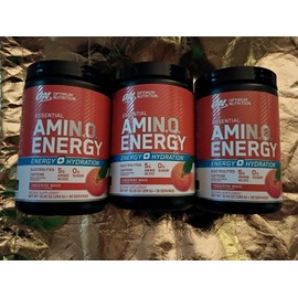 Optimum Nutrition Amino Energy In Tangerine Wave  Lot Of 3 Expiration 2026 NEW