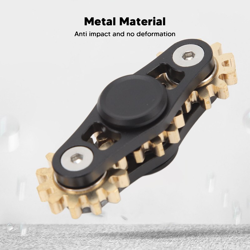 Gears Linkage Rotating Toy Kid Adult Metal ADHD Anxiety Stress