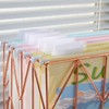 Y YOMA 6 Pack Decorative Hanging File Folders Letter Size
