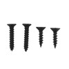 Sliding Barn Door Handle Aluminum Alloy Black Punch Free Double