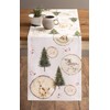 Maison d'Hermine Thanksgiving / Christmas Table Runner, 100% Cotton, 50