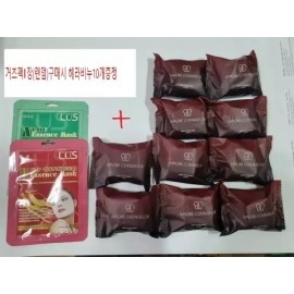 AmorePacific 휴먼팩(1장)/헤라 지일 비누 아모레 비누 70g 10개 줌 Humanpack (1 sheet) / Hera Zillium Soap Amore Soap 70g 10 pieces set [Human Gears Pack 1 piece (random) + Gift soap 10 pieces]