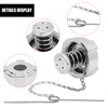 Diesel Fuel Cap With Safety Chain Compatible with Mack Heavy