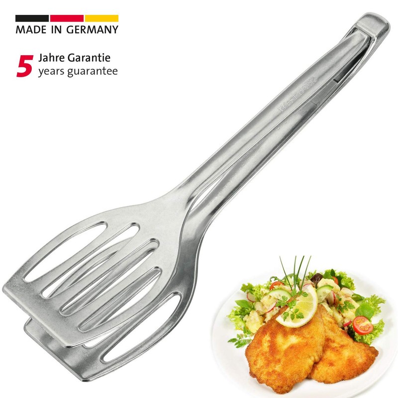 Westmark Double Spatula/Grill Tongs, Length: 27.5 cm, Die-cast aluminium, Duetto,