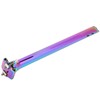 400MM CNC Aluminum Alloy Bicycle Seatpost Adjustable Mountain Bike Saddle