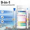 STFYUG 9 in 1 Aquarium Test Strips, 100 Test Strips