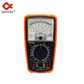 QHTITEC 전문가용 아날로그 멀티미터, 고정밀 전류계, 3 in 1, AC DC, 500V, 전기 도구 QHTITEC Professional Analog Multimeter, High-Precision Current Meter, 3 in 1, AC DC, 500V, Electrical Tool [01 7244]