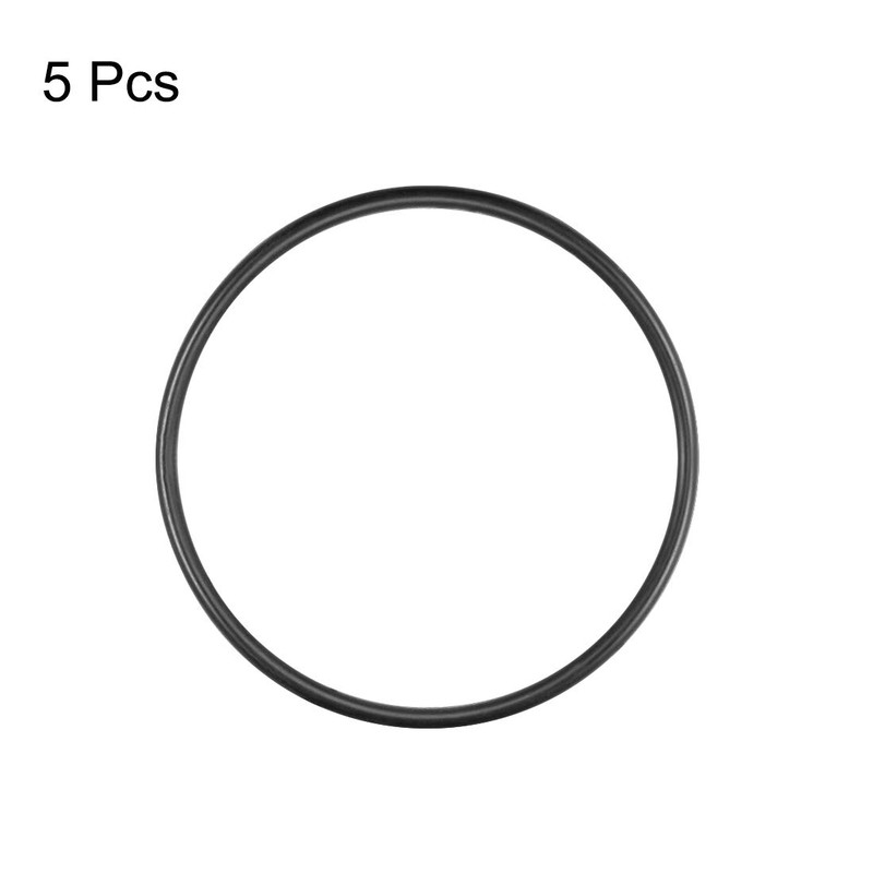sourcing map Metric Nitrile Rubber O-Rings Seal 51 mm OD