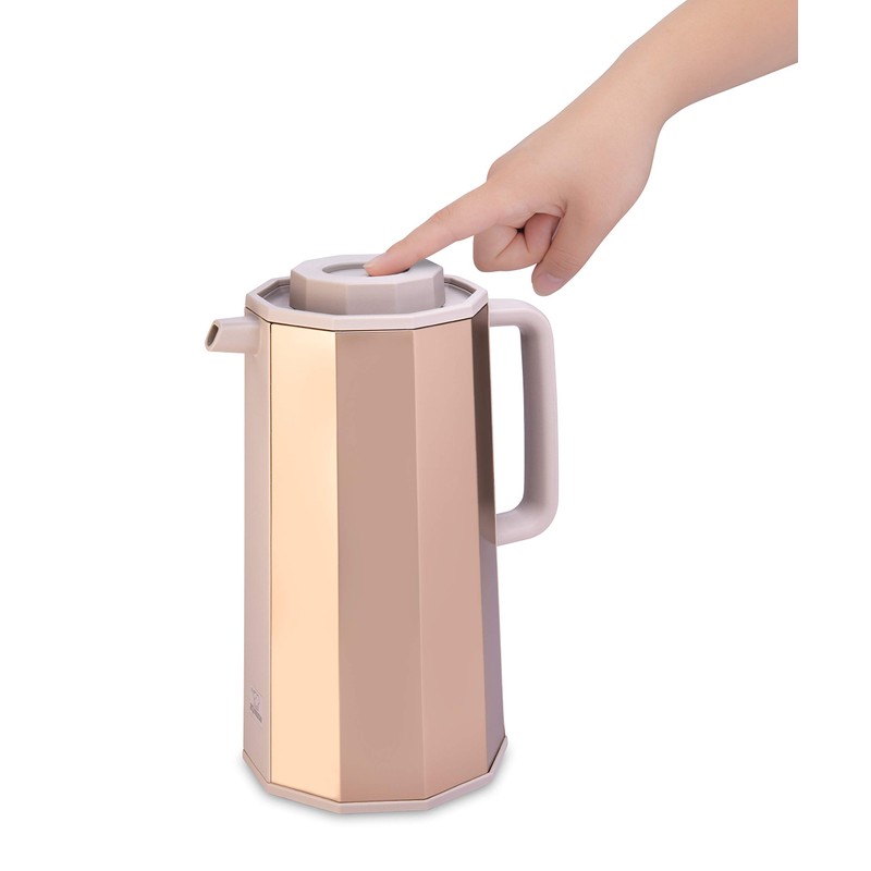 Zojirushi AH-EAE10NA Glass Vacuum Carafe, 1.0 Liter, Gold