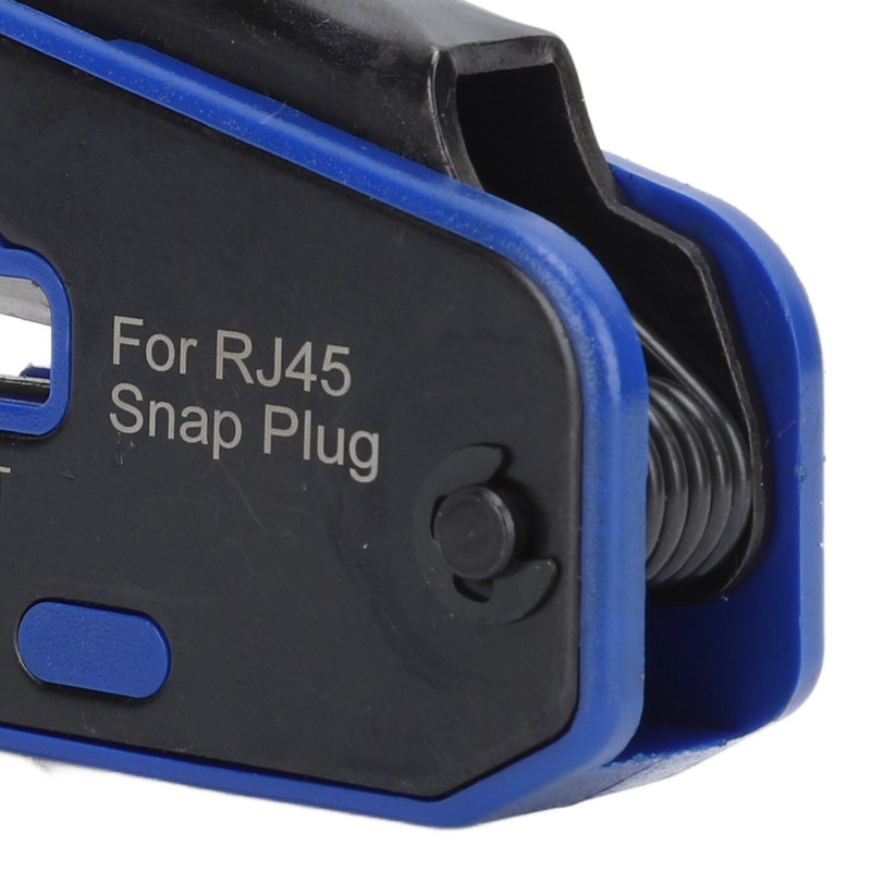 Pass Through Ethernet Crimper RJ45 CAT6 Through Hole Pass Through