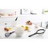GASTROMAX 7078110 Mixing Bowl, 3 Pieces, White, Plastic, 3 Pieces,