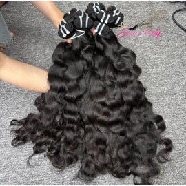 Natural Wave Brazilian Remy Hair Extension Bundles Straight Silky High Quality Burmese Curly Raw Cambodian Hair Vendorstyle: straight bundle 1piece, color: natural black, Stretched Length: 16 Inches