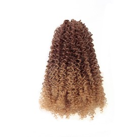 MARJITALER Ponytail Extension for Black Women,18Inch Drawstring Ponytail Extension,Curly Ponytai Synthetic Afro Kinky HairPiece for Daily Use (33/27, 18Inch)