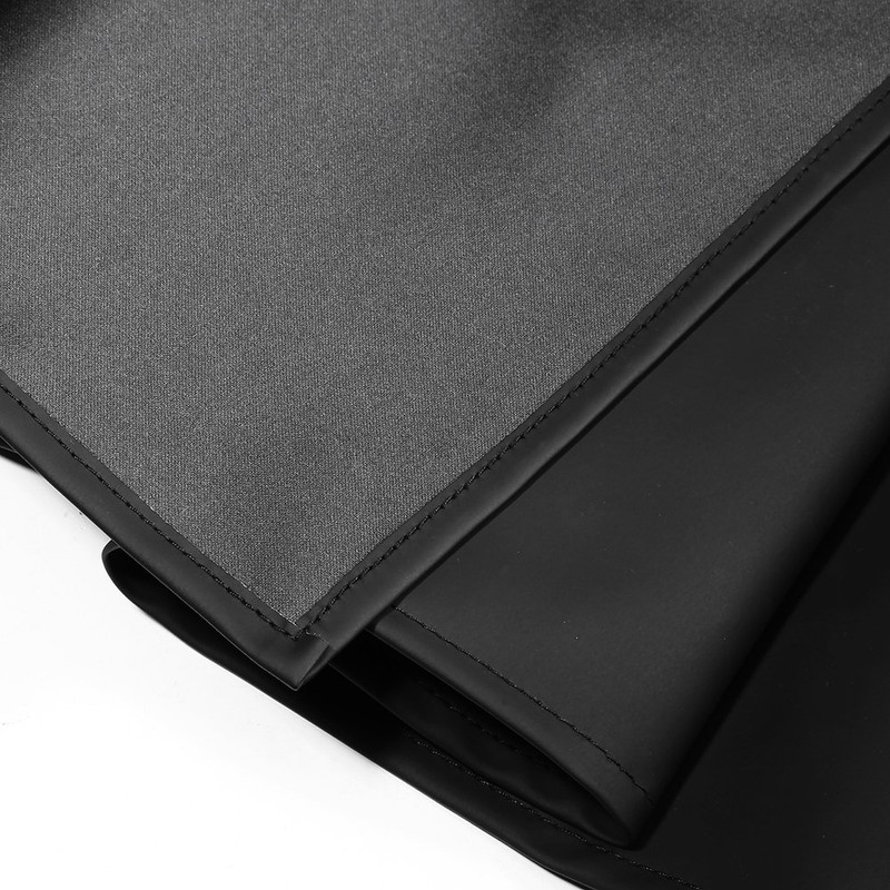 VWELL Rubber Vinyl 41.5'' Waterproof Apron for Men Women, Dishwashing,