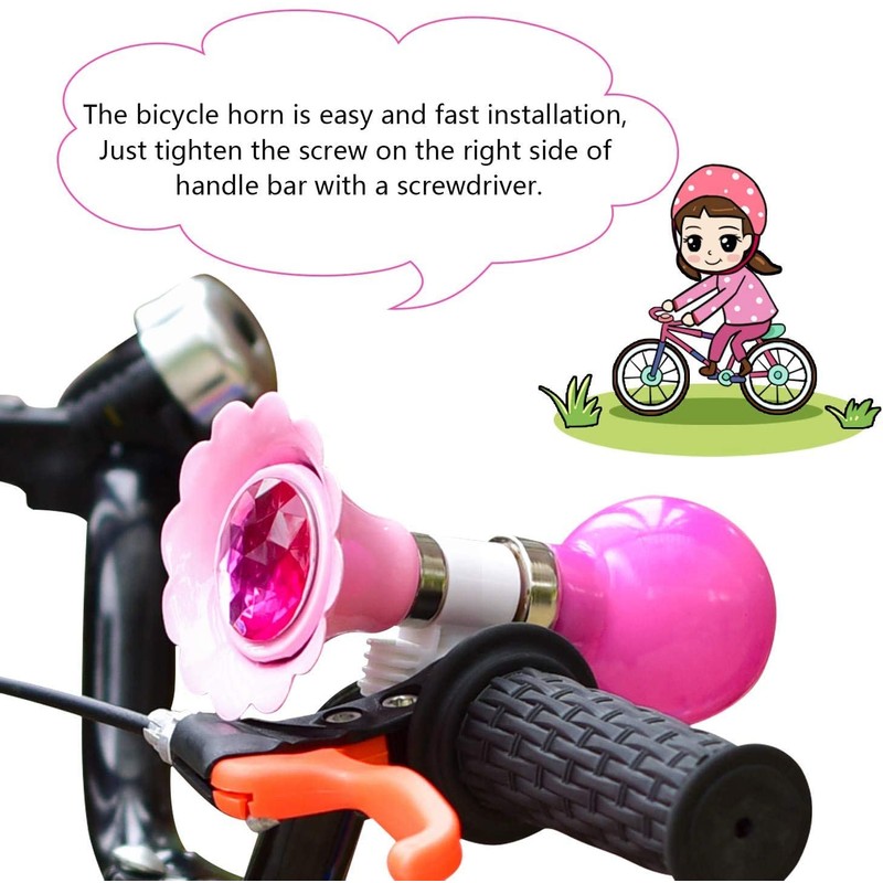 Nova Tree Kids Bike Horn Children Bicycle Bell for Girls