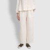 JAJU [JAJU] Women's Double-Weave Shirring Pajama Pants (Choose 1 of
