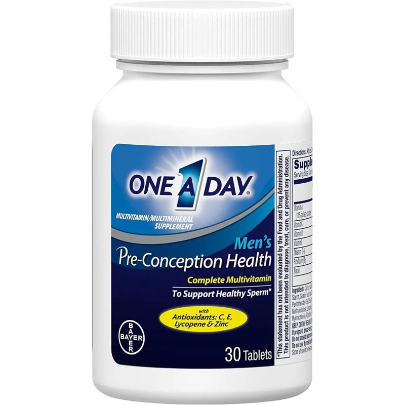 One Day Apoyo Fertilidad Masculina Vitamina Preconcepción Sabor