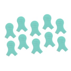 WOONEKY 10pcs Grafting Eyelash Brush Eyelash Grafting Gasket Eyelash Lift Comb Makeup Supplies False Eyelash Patches Eyelash Lift Brush Makeup Utensils Grafting Lash Tools Y-shape Eyelash