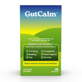 GutCalm GutCalm Gut Health Supplements - Bloating, Gas, Digestive Pain and IBS Supplement with Peppermint Oil - 48/ct