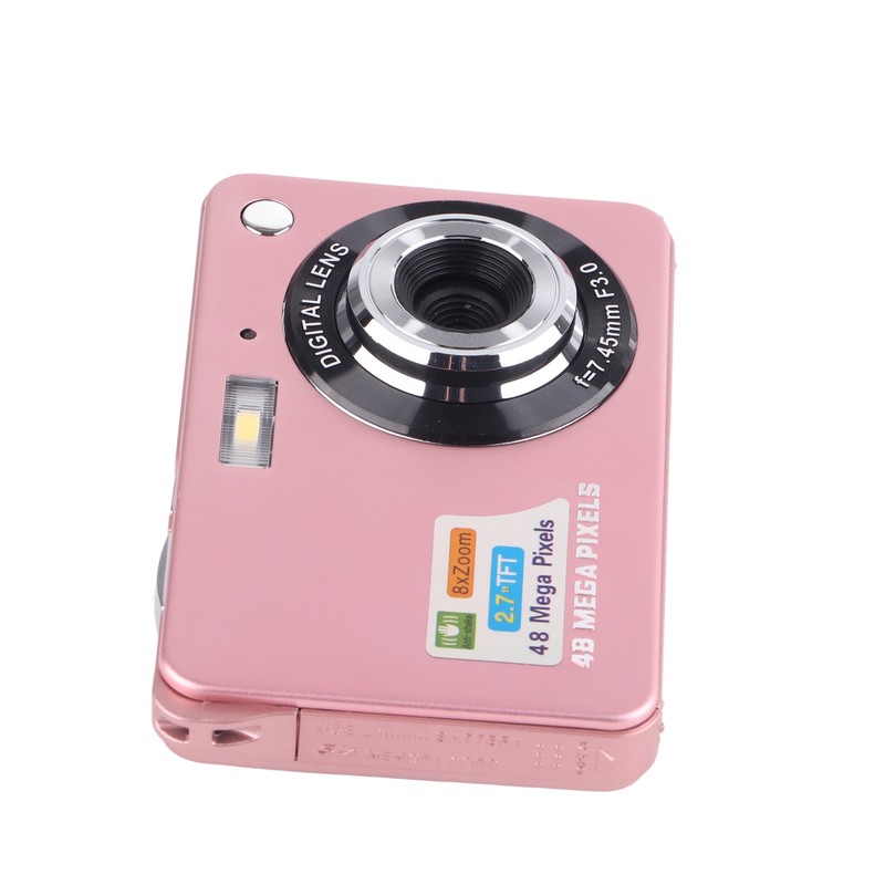 4K Digital Camera 48MP 2.7in LCD Display 8x Zoom Anti
