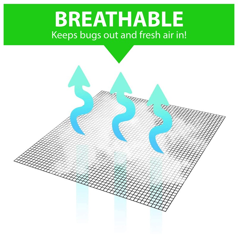 Self Adhesive Window and Door Screen Repair Sheets (Gray)