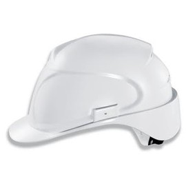 Uvex Airwing C-WR Protective Helmet with Rear Ventilation Material: Polyethylene, Colour: White