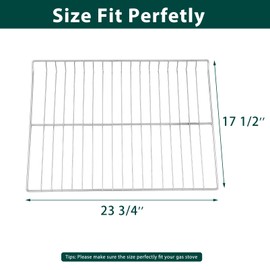 WB48T10095 Oven Rack Replacement Parts for GE Hotpoint Roster Oven Rack Profile Spectra XL44 Gas Range Oven Rack Stove Rack 304 Stainless Steel Electric Oven Rack Convection Oven Rack Wire Rack 2 Pack