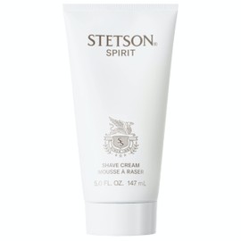 SCENT BEAUTY STETSON Spirit Shaving Cream - Shaving Cream for Men - Woody, Earthy, and Spicy Aroma with Fragrance Notes of Sandalwood, Spices, and Leather - 5 Fl Oz