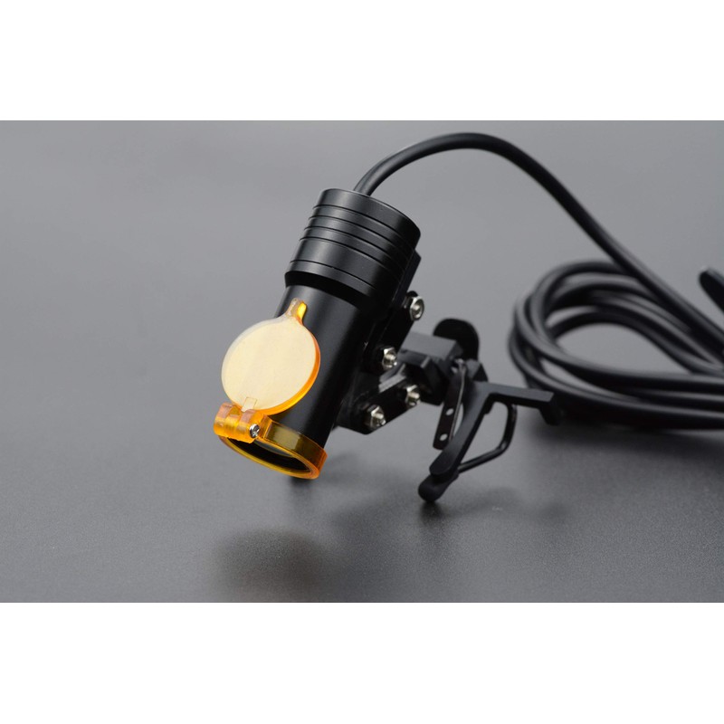 BONEW Separate 5W Metal Clip Headlamp Headlamp with Filter for