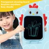 8.5in Children Drawing Board Chicken Shaped LCD Painting Writing Tablet