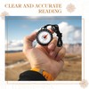 Gulfmew Navigation Compass with Lanyard Orientation Compass Outdoor Compass in