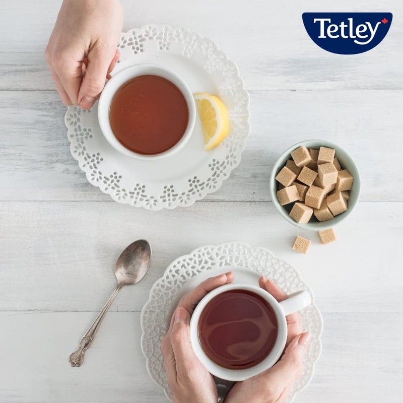 Tetley Naturally Decaffeinated Green Tea - 24 Tea Bags, 48