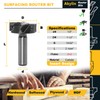 Akylin Slab Flattening Router Bit 1/2 Shank - CNC Spoilboard