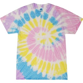 Colortone 100% Cotton Tie Dye T-Shirt for Kids 2-4, X-Small, Gummy Bear