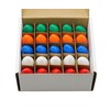 Creative Hobbies Box of 25 Ceramic Multicolor Blinker Bulbs –