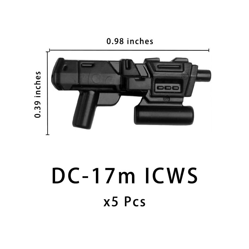 Clone Storm Trooper Blaster Pack DC-15 DC-17 Weapons for Minifigures